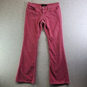 Juicy Couture Pants Womens 29 Pink Corduroy Flare Leg Vintage 90s Y2K Barbiecore